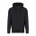 Just Hoods cipzáros kapucnis férfi pulóver AWJH050, Black Smoke-XL