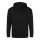 Just Hoods cipzáros kapucnis férfi pulóver AWJH050, Deep Black-L