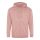 Just Hoods cipzáros kapucnis férfi pulóver AWJH050, Dusty Pink-L