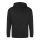 Just Hoods cipzáros kapucnis férfi pulóver AWJH050, Jet Black-XL