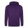 Just Hoods cipzáros kapucnis férfi pulóver AWJH050, Purple-S