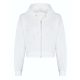 Just Hoods hasig érő cipzáros kapucnis Női pulóver AWJH065, Arctic White-L