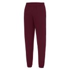 Just Hoods Uniszex jogging nadrág gumis aljjal AWJH072, Burgundy-S