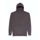 Just Hoods Uniszex mosott hatású kapucnis pulóver AWJH090, Washed Charcoal-3XL