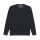 Just Hoods Uniszex mosott hatású környakas pulóver AWJH093, Washed New French Navy-S