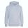 Just Hoods Gyerek organikus kapucnis pulóver AWJH201J, Heather Grey-L