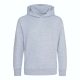 Just Hoods Gyerek organikus kapucnis pulóver AWJH201J, Heather Grey-L