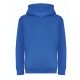 Just Hoods Gyerek organikus kapucnis pulóver AWJH201J, Royal Blue-L