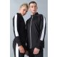 Finden + Hales FHLV871 unisex melegítő felső, Black/White