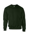 Környakas unisex prémium pulóver, Gildan GI12000, Forest Green-2XL