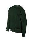 Környakas unisex prémium pulóver, Gildan GI12000, Forest Green-2XL