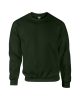 Környakas unisex prémium pulóver, Gildan GI12000, Forest Green-L