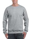 Környakas unisex prémium pulóver, Gildan GI12000, Sport Grey-2XL