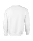 Környakas unisex prémium pulóver, Gildan GI12000, White-2XL