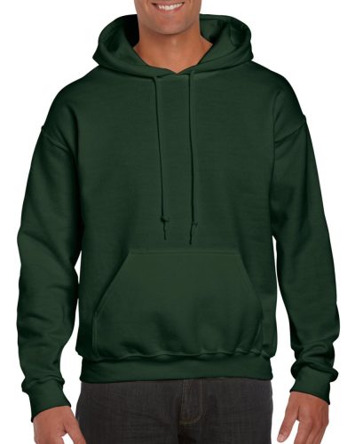 Prémium kapucnis pulóver, Gildan GI12500, Forest Green-XL