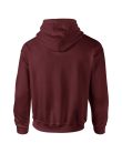 Prémium kapucnis pulóver, Gildan GI12500, Maroon-2XL