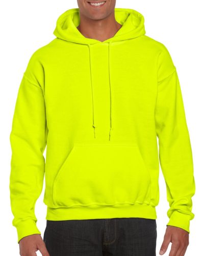 Prémium kapucnis pulóver, Gildan GI12500, Safety Green-2XL