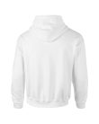 Prémium kapucnis pulóver, Gildan GI12500, White-L