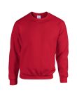 Kereknyakú körkötött pulóver, Gildan GI18000, Cherry Red-2XL