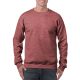 Kereknyakú körkötött pulóver, Gildan GI18000, Heather Sport Dark Maroon-M