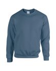 Kereknyakú körkötött pulóver, Gildan GI18000, Indigo Blue-2XL