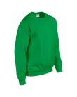 Kereknyakú körkötött pulóver, Gildan GI18000, Irish Green-2XL