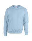 Kereknyakú körkötött pulóver, Gildan GI18000, Light Blue-2XL