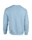 Kereknyakú körkötött pulóver, Gildan GI18000, Light Blue-2XL