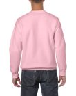 Kereknyakú körkötött pulóver, Gildan GI18000, Light Pink-2XL