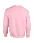 Kereknyakú körkötött pulóver, Gildan GI18000, Light Pink-2XL