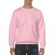 Kereknyakú körkötött pulóver, Gildan GI18000, Light Pink-3XL