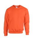 Kereknyakú körkötött pulóver, Gildan GI18000, Orange-2XL