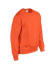 Kereknyakú körkötött pulóver, Gildan GI18000, Orange-2XL