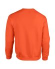 Kereknyakú körkötött pulóver, Gildan GI18000, Orange-2XL