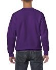 Kereknyakú körkötött pulóver, Gildan GI18000, Purple-2XL