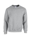 Kereknyakú körkötött pulóver, Gildan GI18000, Sport Grey-2XL