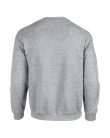 Kereknyakú körkötött pulóver, Gildan GI18000, Sport Grey-2XL