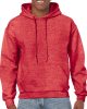 Kenguru zsebes kapucnis pulóver, Gildan GI18500, Heather Sport Scarlet Red-L