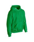 Kenguru zsebes kapucnis pulóver, Gildan GI18500, Irish Green-3XL