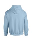 Kenguru zsebes kapucnis pulóver, Gildan GI18500, Light Blue-2XL