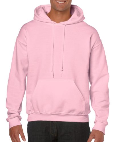 Kenguru zsebes kapucnis pulóver, Gildan GI18500, Light Pink-5XL