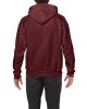 Kenguru zsebes kapucnis pulóver, Gildan GI18500, Maroon-XL