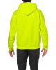 Kenguru zsebes kapucnis pulóver, Gildan GI18500, Safety Green-2XL