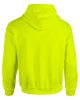 Kenguru zsebes kapucnis pulóver, Gildan GI18500, Safety Green-2XL