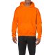 Kenguru zsebes kapucnis pulóver, Gildan GI18500, S.Orange-2XL