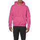 Kenguru zsebes kapucnis pulóver, Gildan GI18500, Safety Pink-2XL