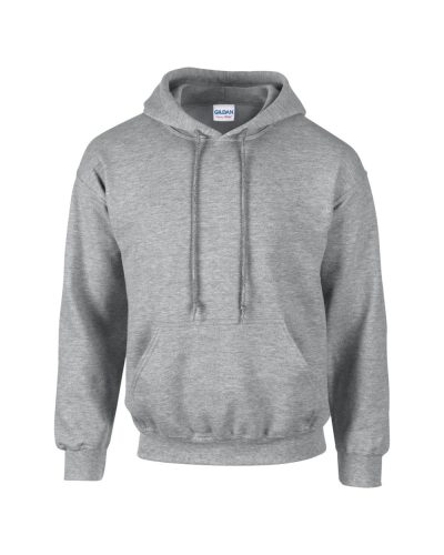 Kenguru zsebes kapucnis pulóver, Gildan GI18500, Sport Grey-4XL