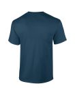 Előmosott kerek nyakkivágásu ultra póló, Gildan GI2000, Heather Navy-2XL