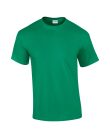 Előmosott kerek nyakkivágásu ultra póló, Gildan GI2000, Kelly Green-2XL