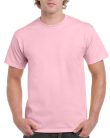 Előmosott kerek nyakkivágásu ultra póló, Gildan GI2000, Light Pink-2XL